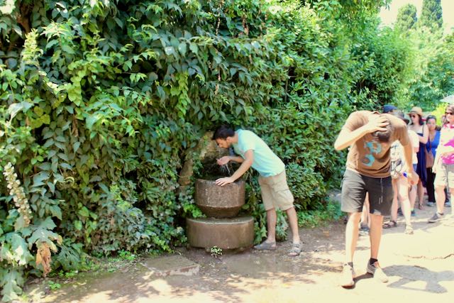 getting water on the palatine hill