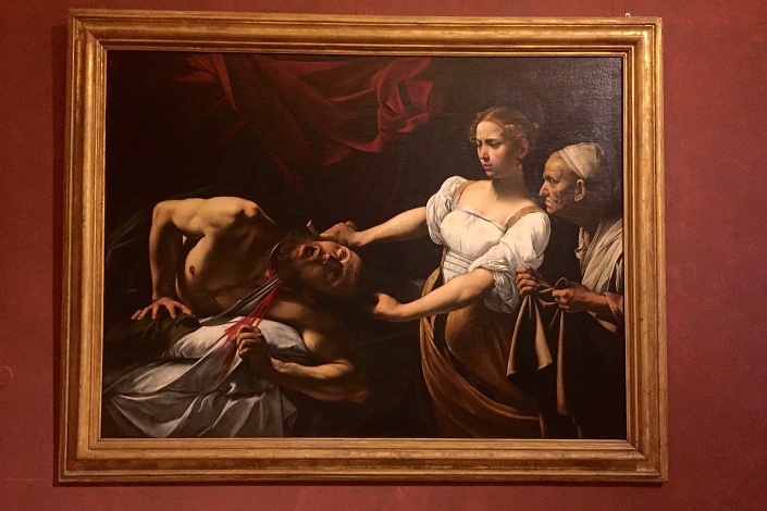 palazzo barberini caravaggio judith beheading holofernes