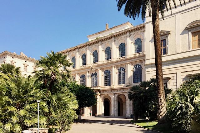 palazzo barberini entrance palazzo barberini entrance