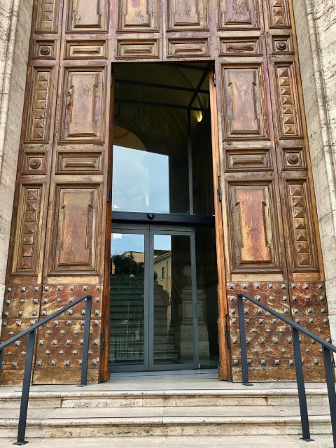 palazzo massimo entrance doors