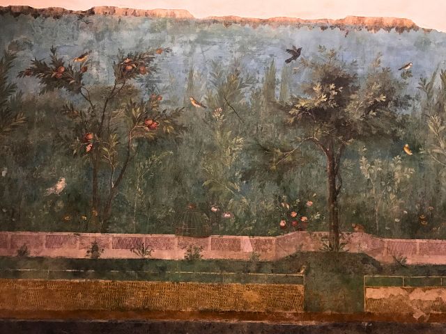 palazzo massimo villa livia garden frescoes