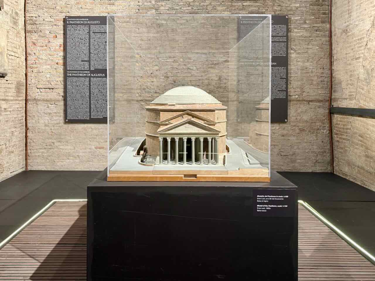 pantheon model in back room