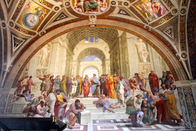 raphael school of athens in vatican museums