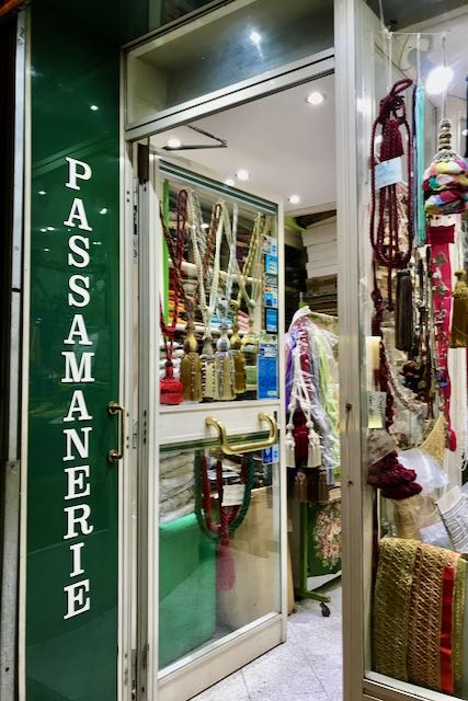 tassle shop window tassle shop window