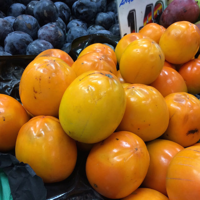 vanilla persimmons