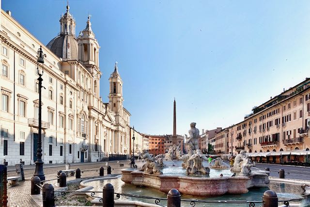 piazza navona early summer piazza navona early summer