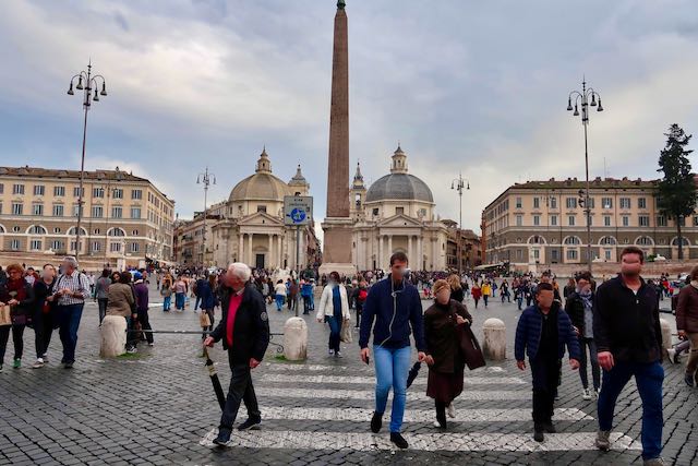 piazza popolo people november piazza popolo people november