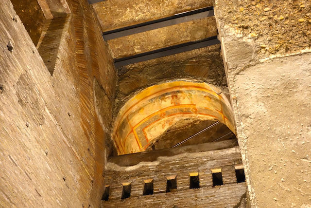 part of ceiling inside domus aurea