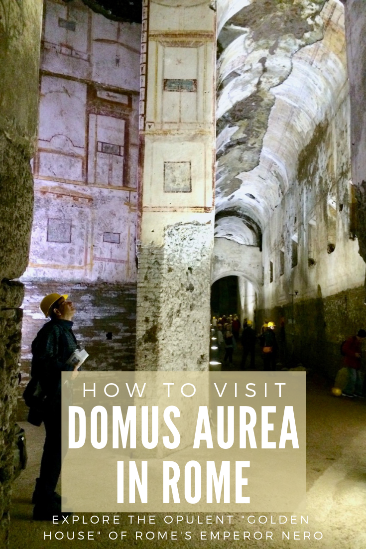 pin domus aurea in rome