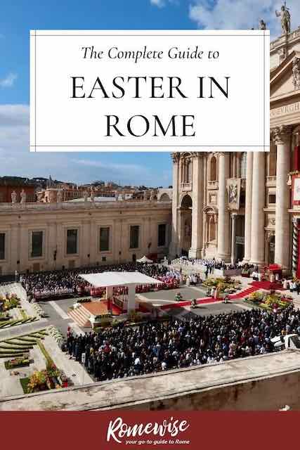 pin easter in rome