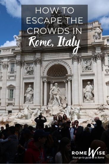 pin image for escape the crowds in rome page