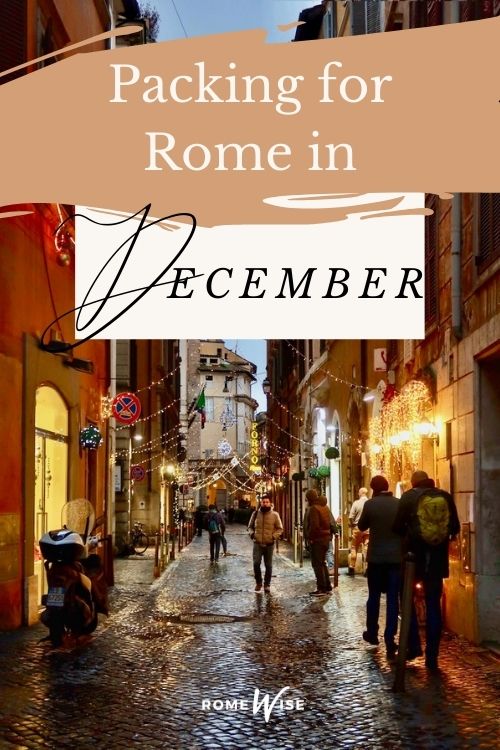 pin pack for rome in december