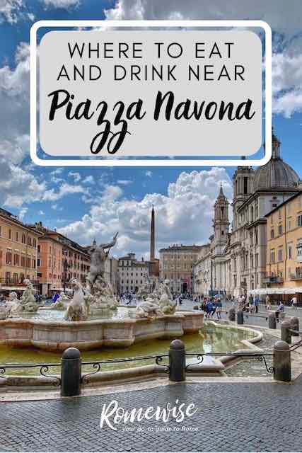 pin eat drink piazza navona