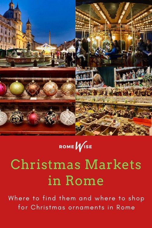 pin rome christmas markets