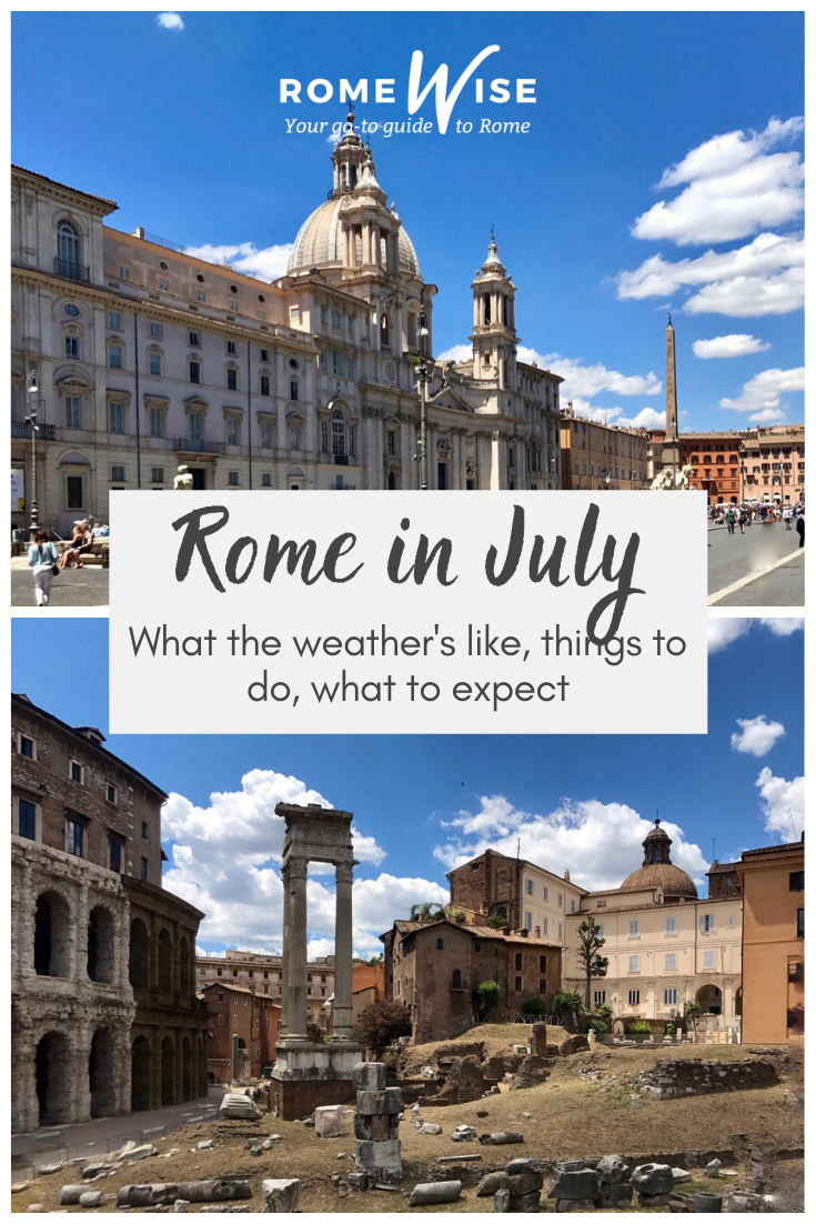 travel to rome in july