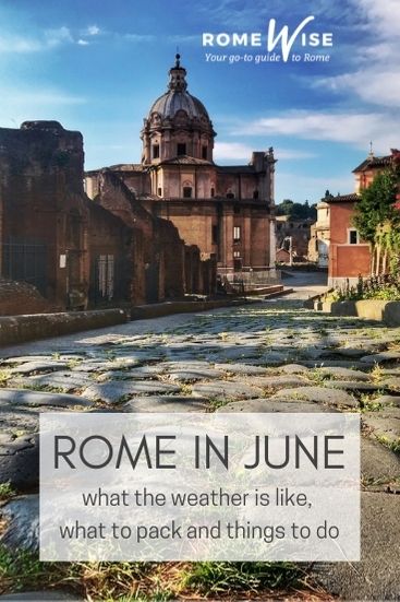 pin for rome in june
