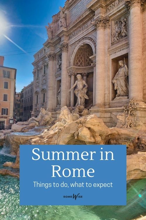 pinterest pin summer in rome