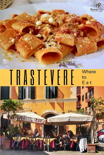 trastevere restaurants