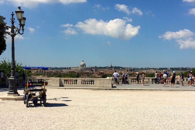 rome in august is pretty empty