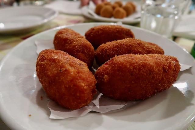 Pizzeria Ostiense. Supplì