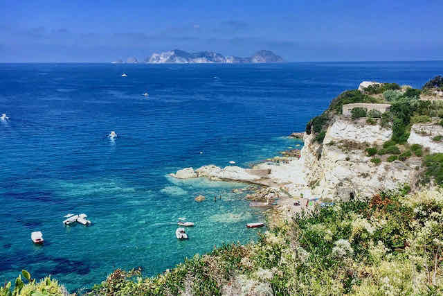 Ponza. Island of the Pontine Archipelago