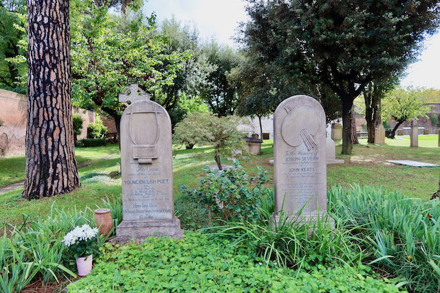 protestant cemetery keats severyn protestant cemetery keats severyn