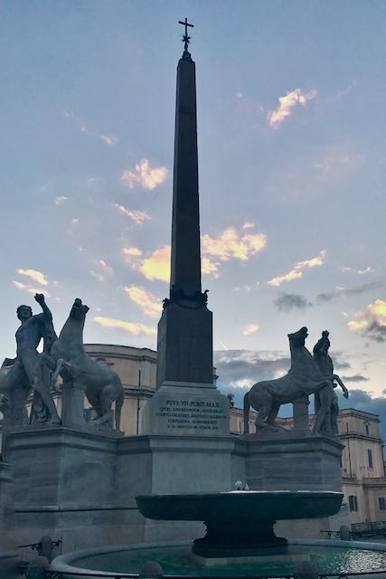 obelisk at quirinale obelisk at quirinale