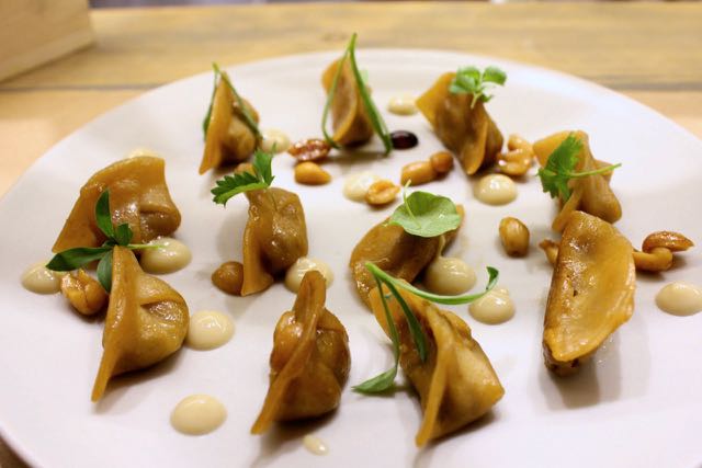 dumplings at retrobottega dumplings at retrobottega