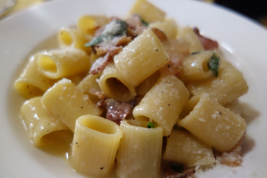 rigatoni gricia dell ingegno