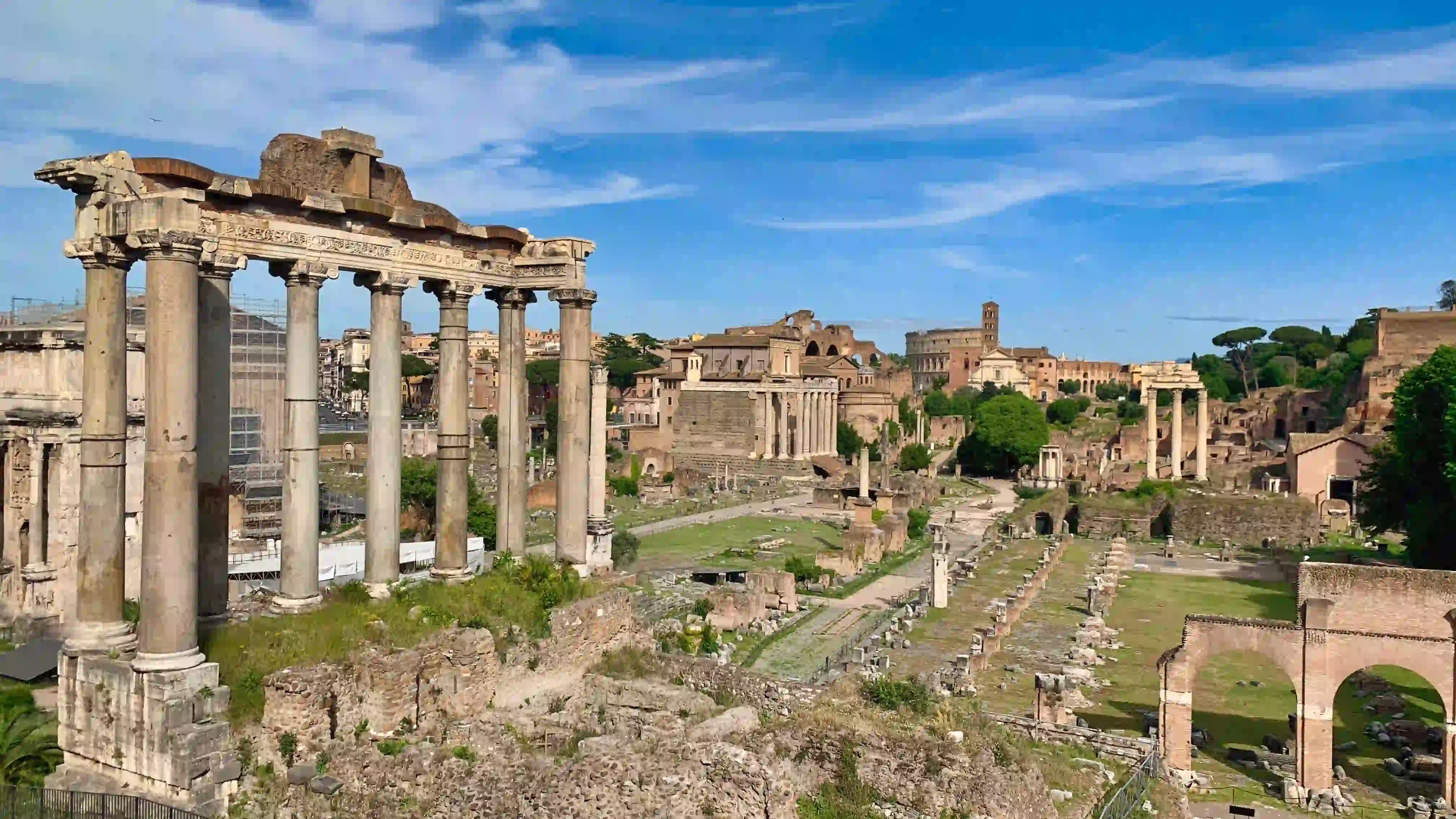 view of the roman forum from capitoline hill roman forum from campidoglio 2