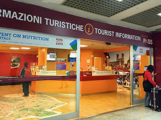 Rome Airports.Tourist Information Center