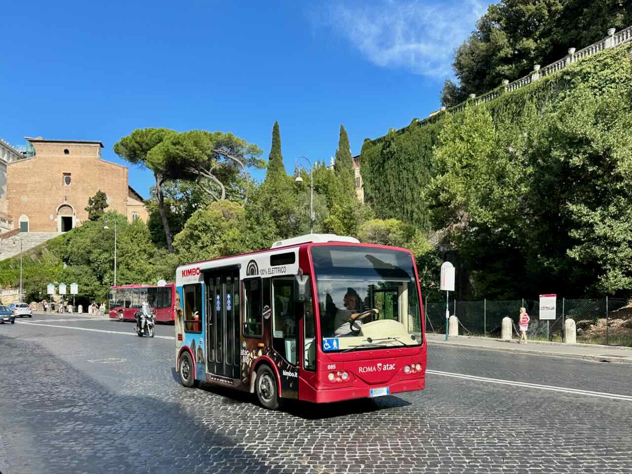rome atac electric bus