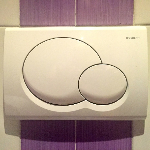 Geberit flush toilet