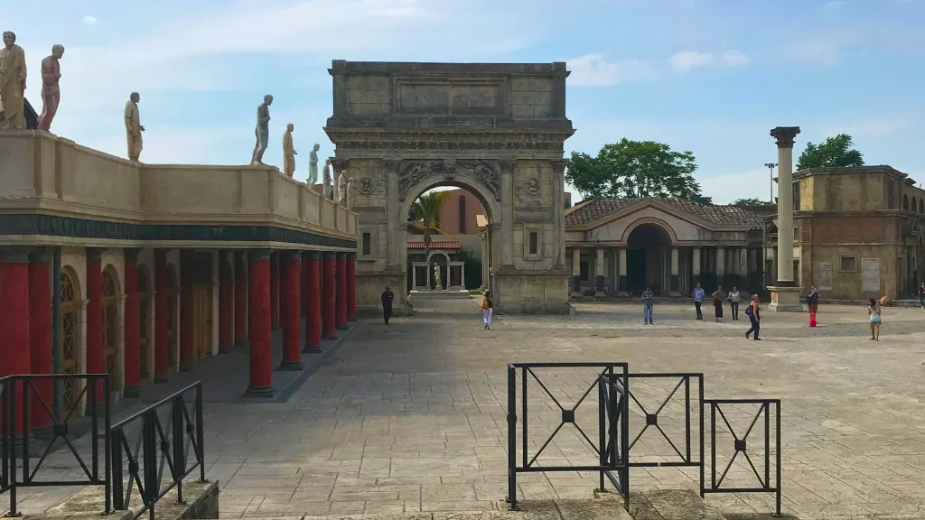 rome hbo cinecitta set WG