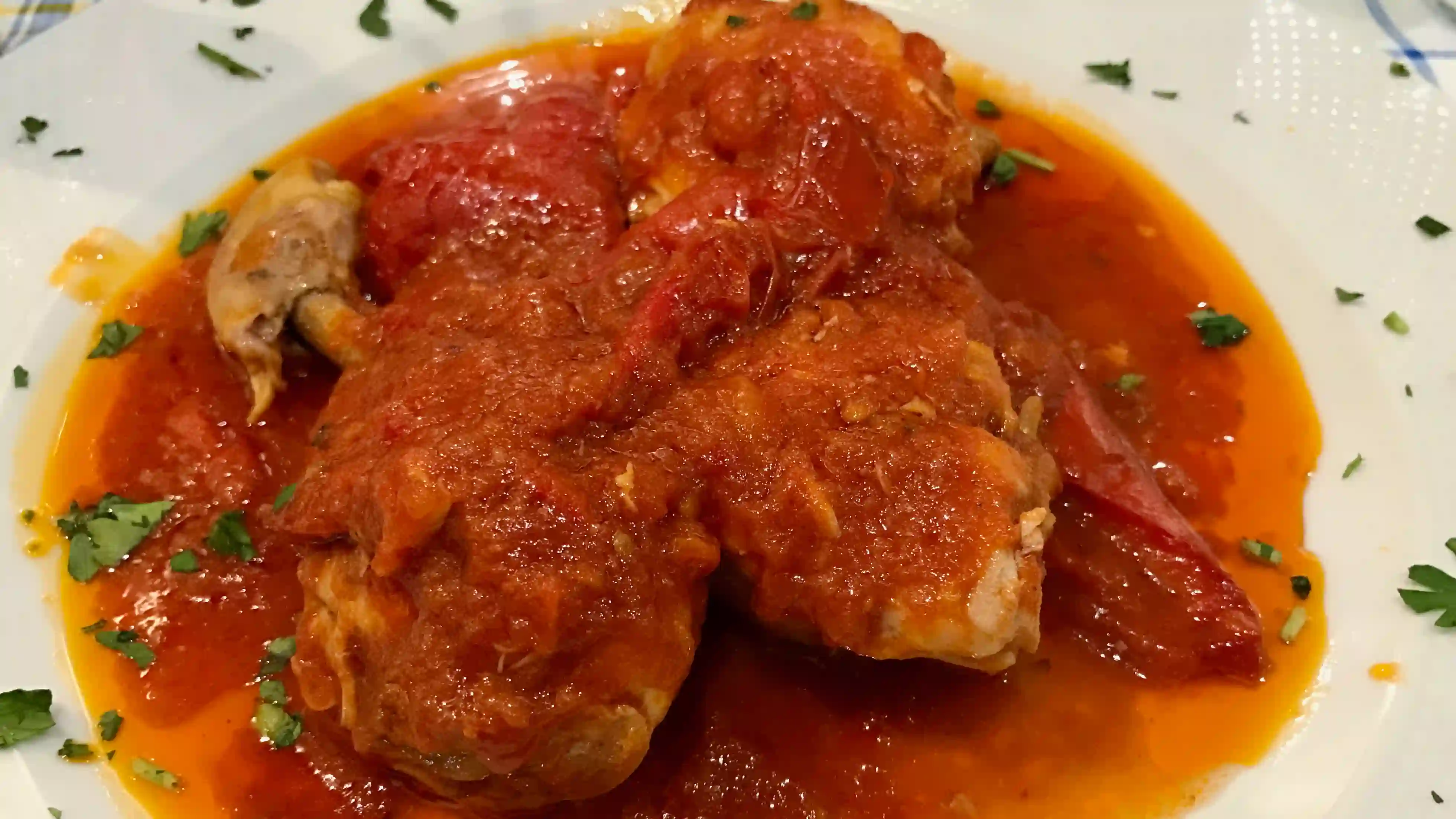 pollo ai peperoni at romolo e remo romolo e remo - pollo ai peperoni