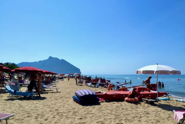 sabaudia beach near rome