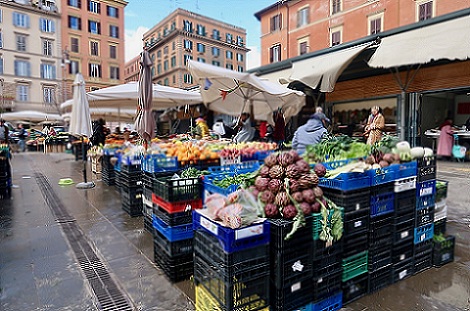 trastevere san cosimato market trastevere san cosimato market