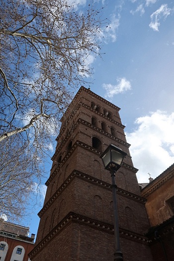 bell tower of San Crisogono in Trastevere bell tower of San Crisogono in Trastevere