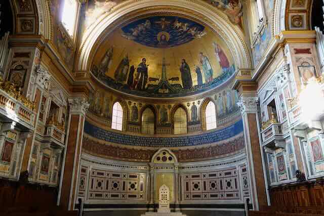st john lateran "cattedra"  bishop's seat