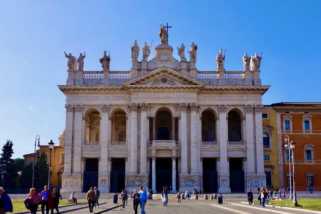 san giovanni laterano facade