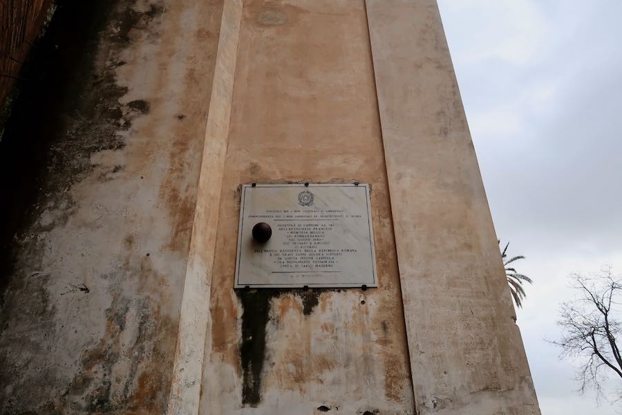 san pietro in montorio cannonball