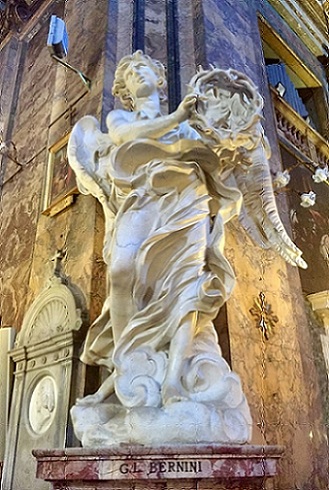 sant andrea delle fratte bernini angel1 sant andrea delle fratte bernini angel