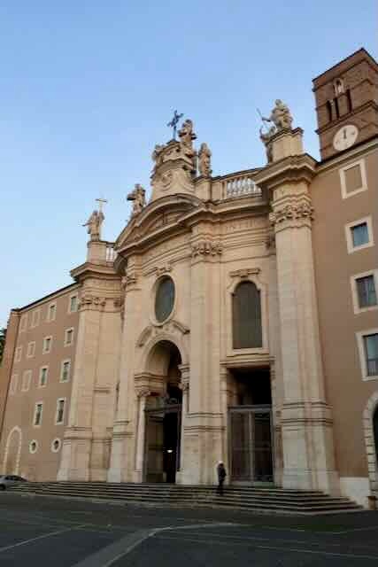 the church of Santa Croce in Gerusalemme