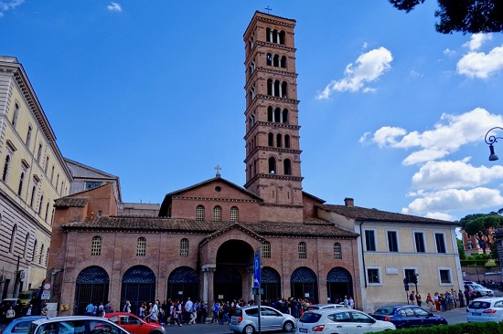 santa maria cosmedin outside santa maria cosmedin outside