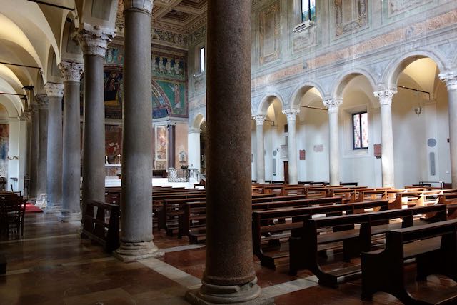 pin santa maria in domnica in rome