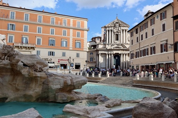 santi vincenzo anastasio trevi across santi vincenzo anastasio trevi across