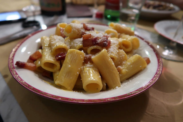 santo palato carbonara