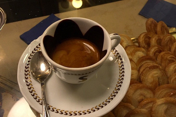 coffee with chocolate