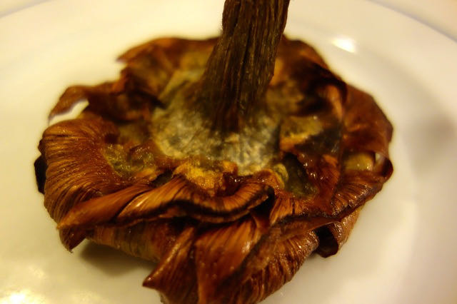 Settimio restaurant. Carciofo Jewish style Settimio restaurant. Carciofo Jewish style