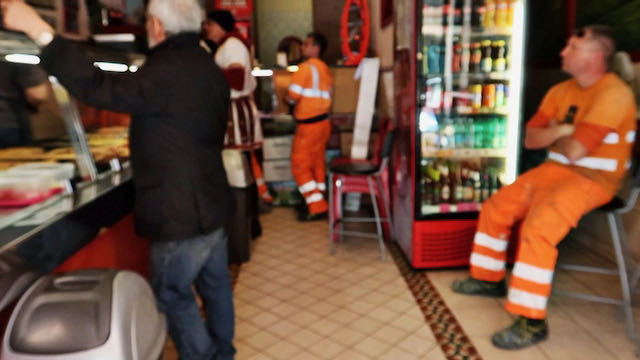 Rome. Sforza Piero pizza joint